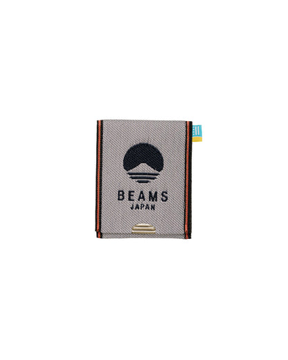 lost & found Beams Japan Beams Japan Takata Beams Japan Card Case 02 White/Navy