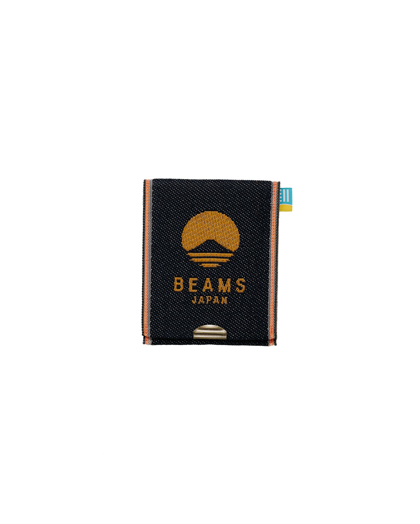 lost & found Beams Japan Beams Japan Takata Denim Logo Coin Purse Orange