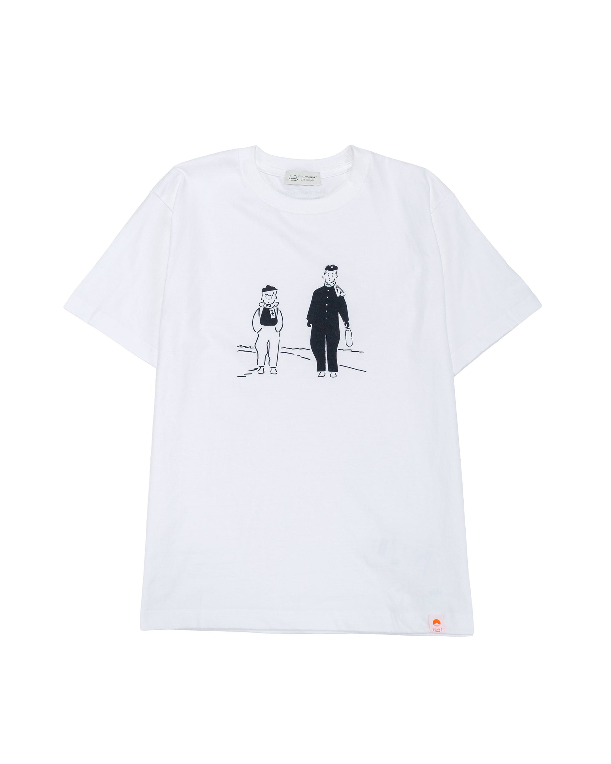 lost & found Beams Japan Beams Japan Yasujiro Ozu 'Good Morning' T-Shirt White