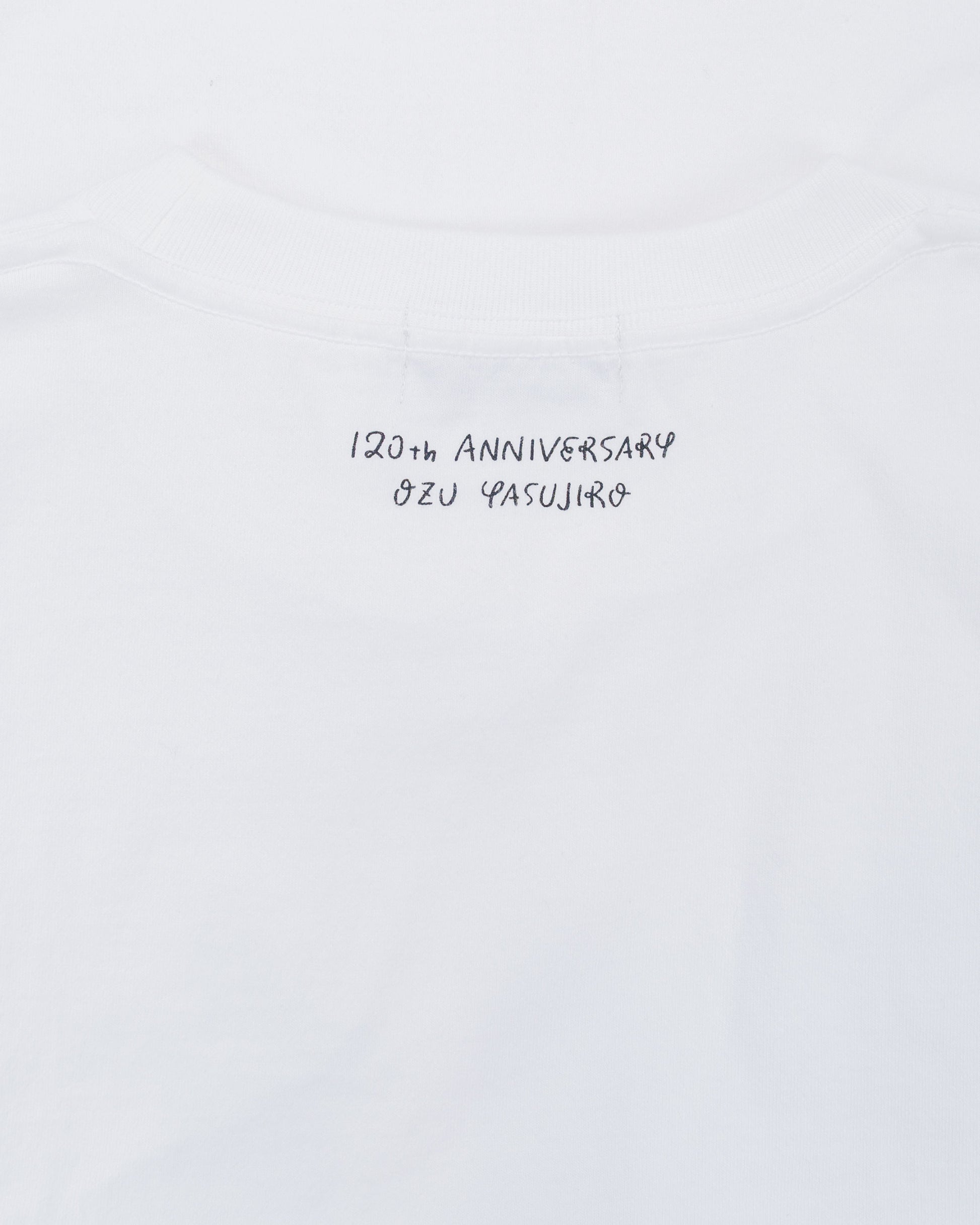lost & found Beams Japan Beams Japan Yasujiro Ozu 'Good Morning' T-Shirt White