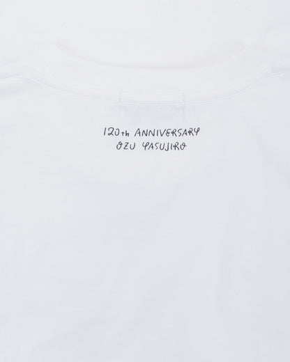lost & found Beams Japan Beams Japan Yasujiro Ozu 'Tokyo Story' T-Shirt White