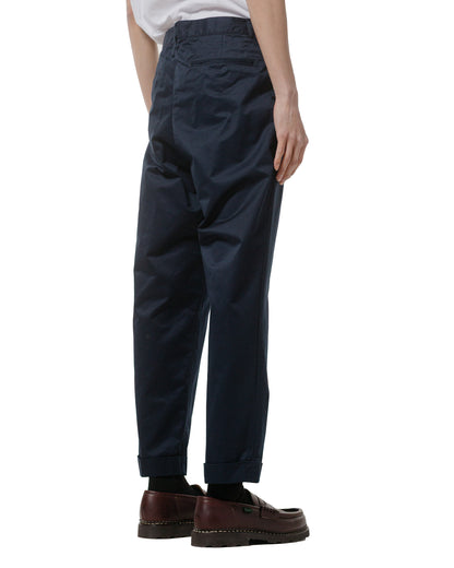 lost & found Beams Plus Beams Plus 1Pleat 80/3 Twill Navy