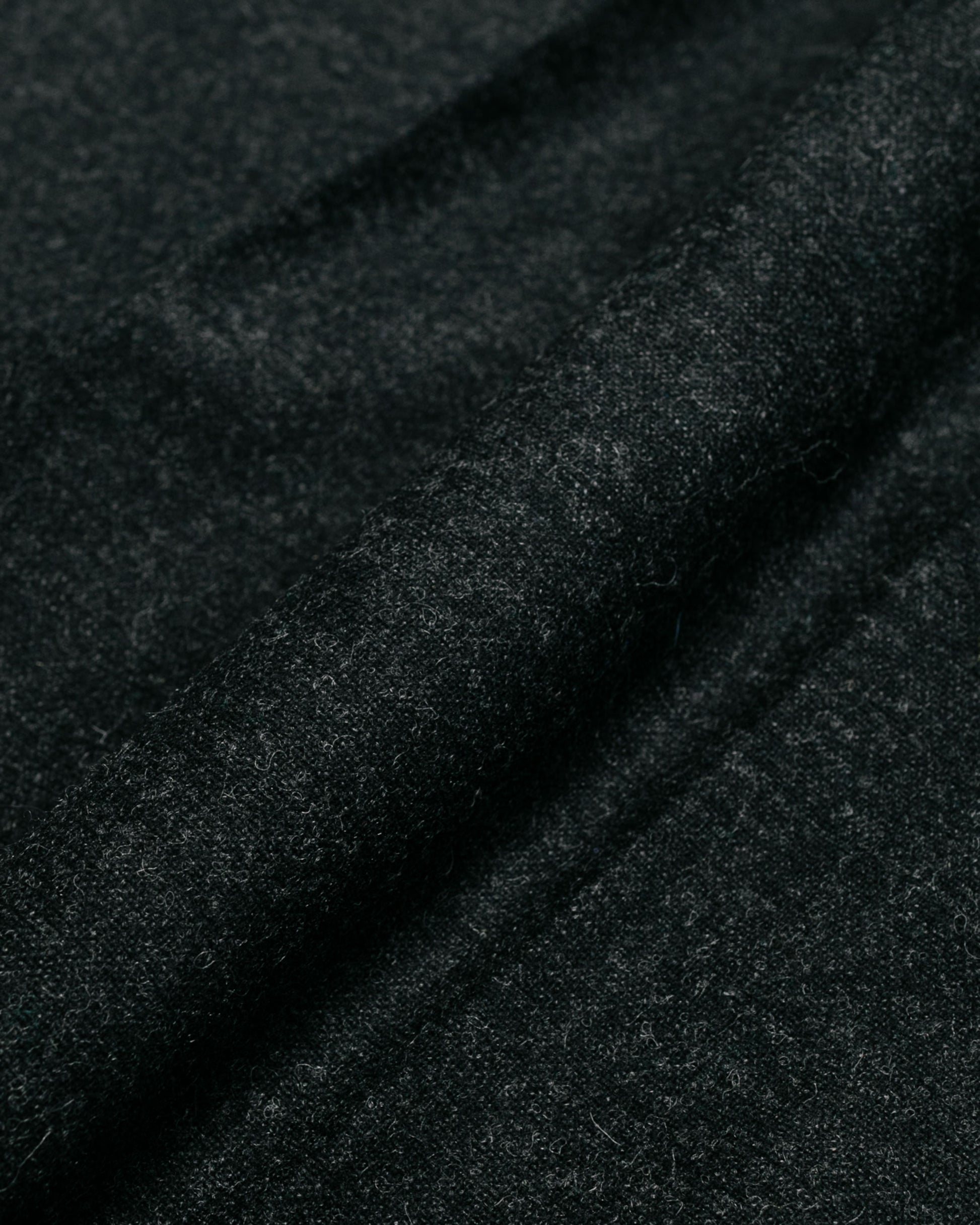 lost & found Beams Plus Beams Plus 1Pleat Wool Cashmere Charcoal Grey
