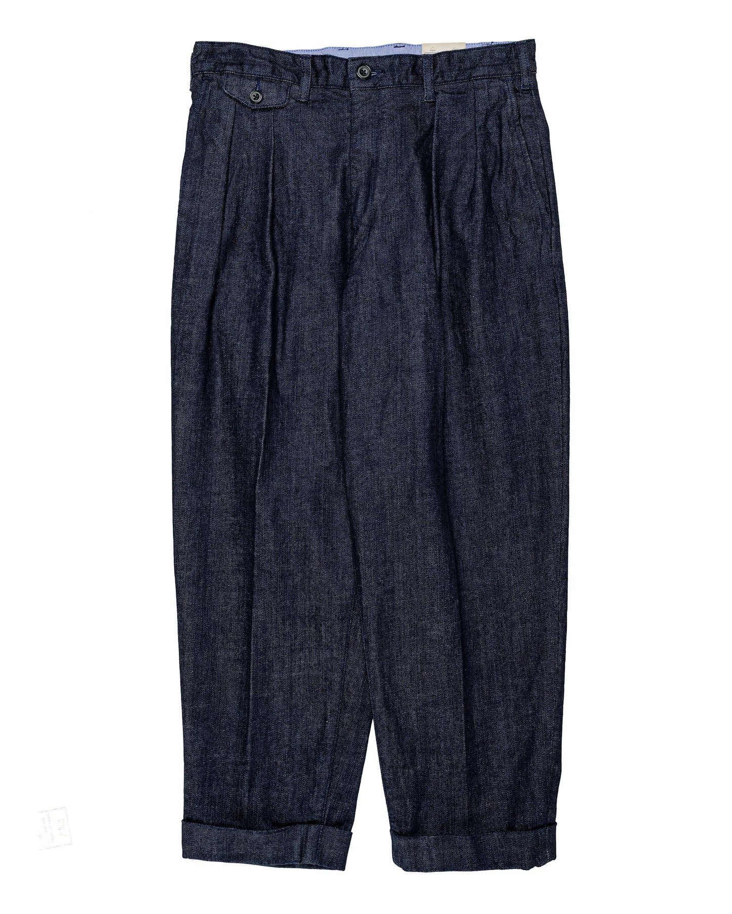 Beams Plus 2Pleats Denim Indigo