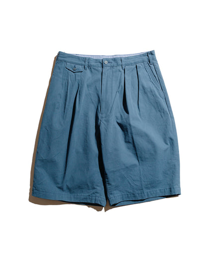 lost & found Beams Plus Beams Plus 2Pleats Shorts Twill Bio Washed Sax