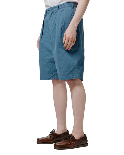lost & found Beams Plus Beams Plus 2Pleats Shorts Twill Bio Washed Sax