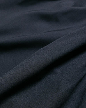Beams Plus 2Pleats Shorts Wool Tropical Navy fabric