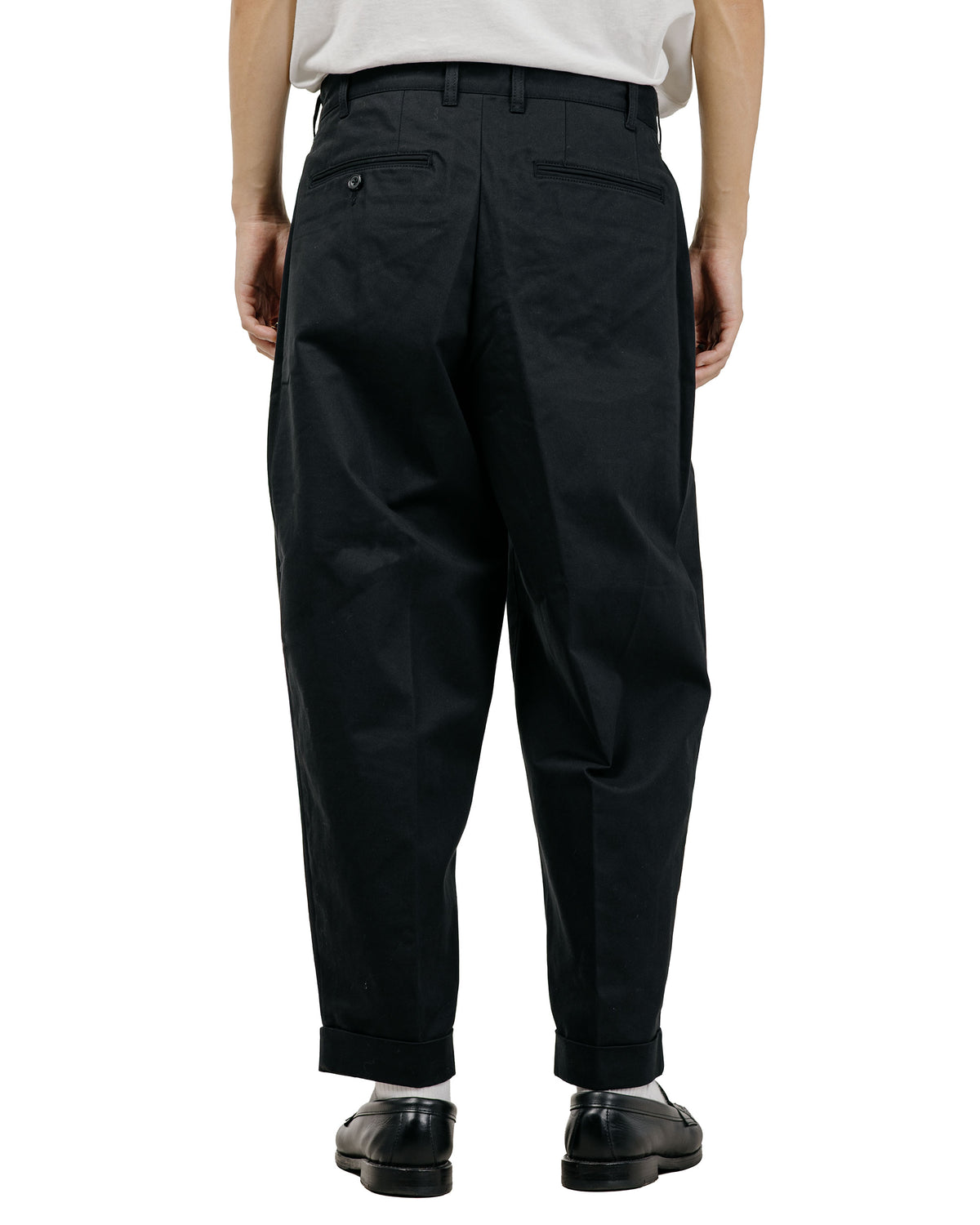 lost & found Beams Plus Beams Plus 2Pleats Twill Black