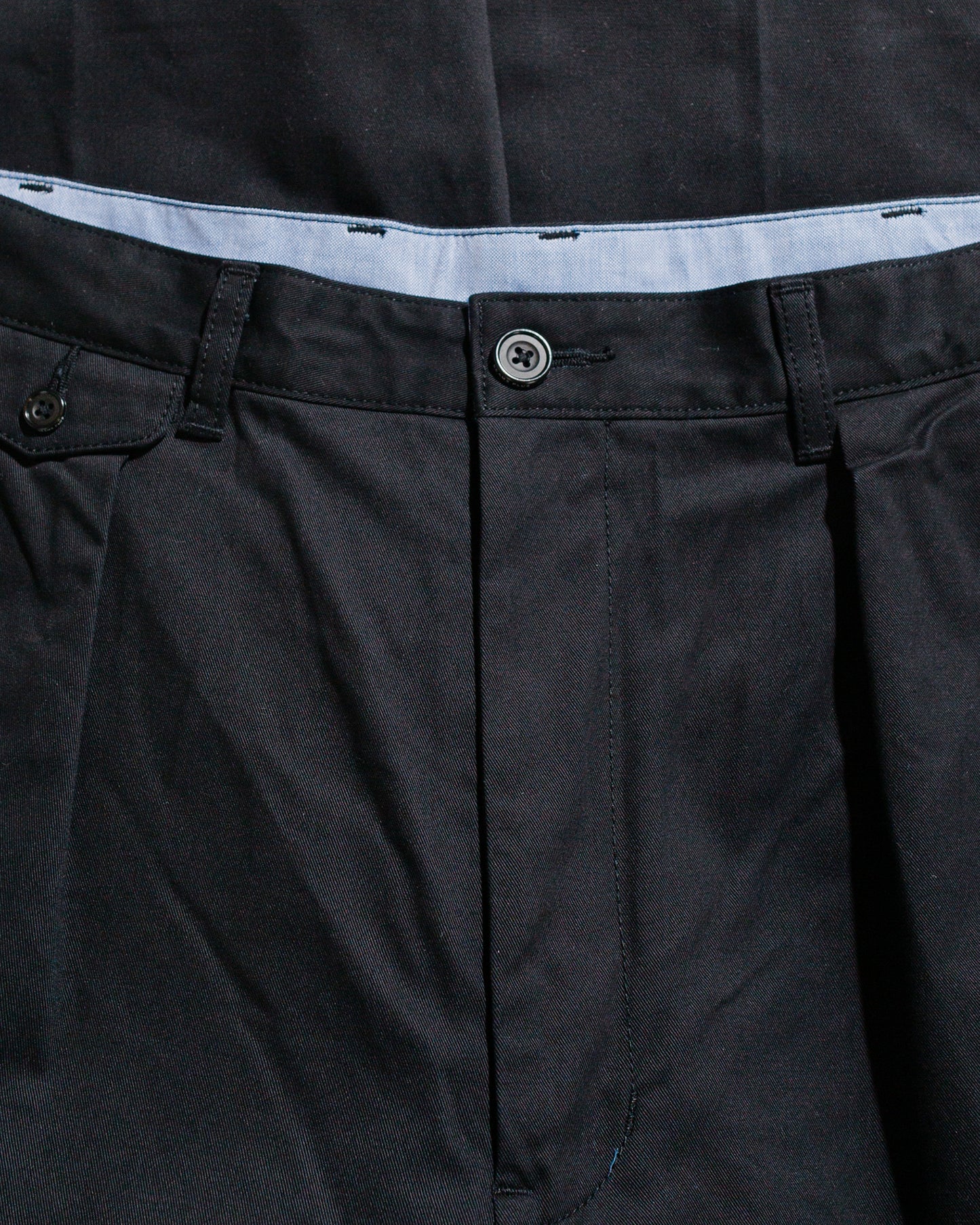 lost & found Beams Plus Beams Plus 2Pleats Twill Black
