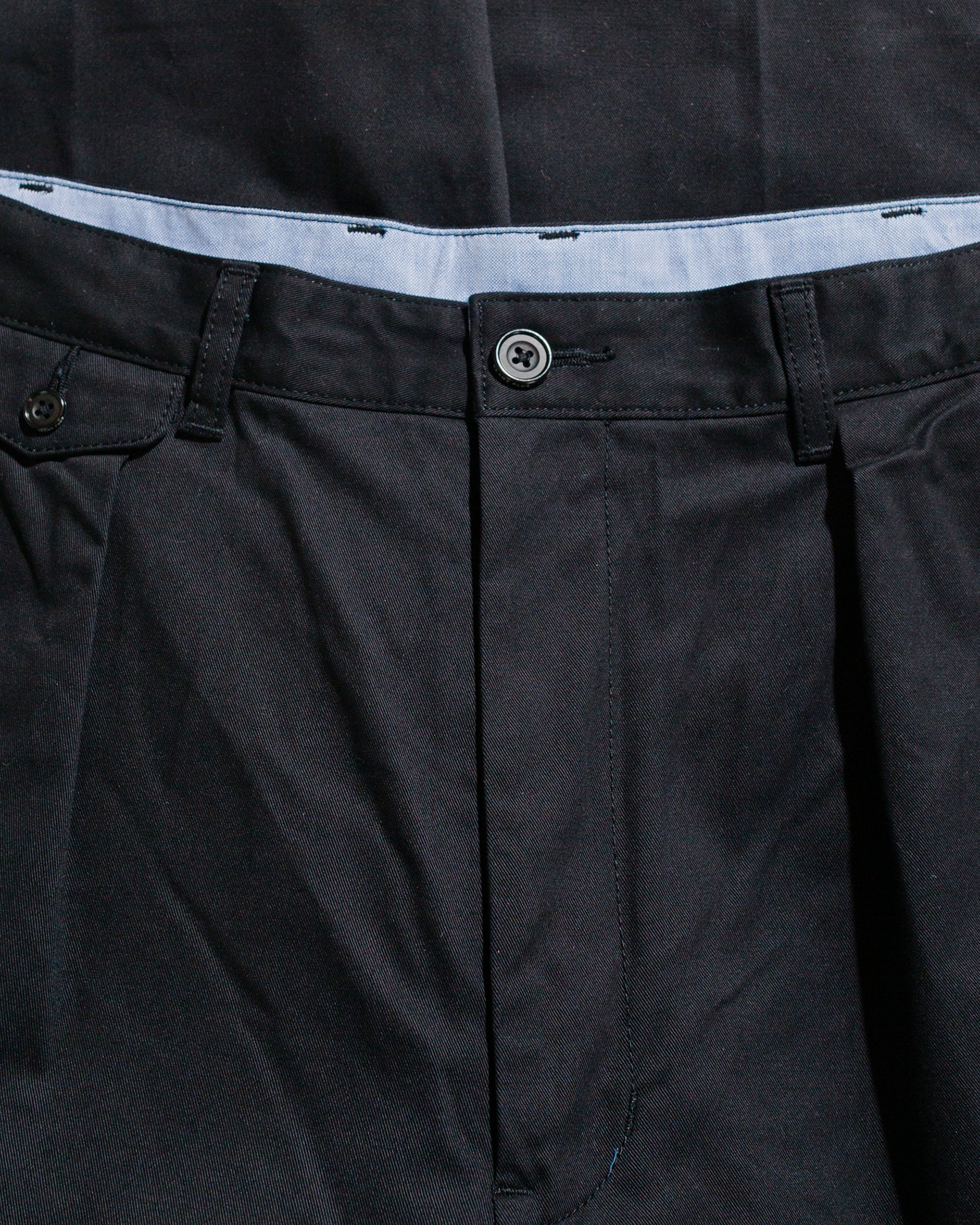lost & found Beams Plus Beams Plus 2Pleats Twill Black