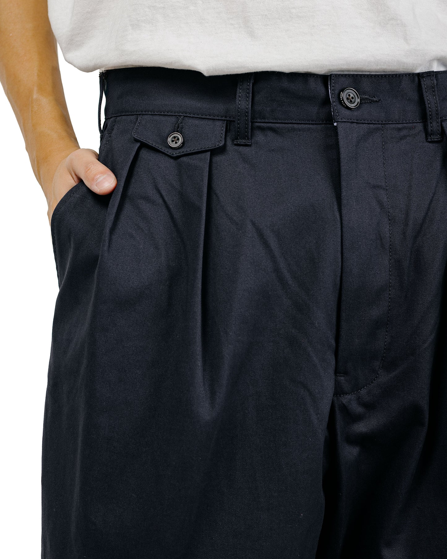 lost & found Beams Plus Beams Plus 2Pleats Twill Dark Navy