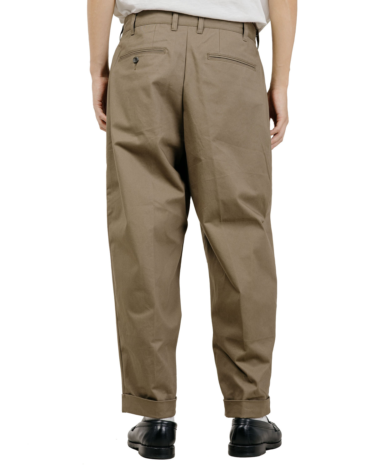 lost & found Beams Plus Beams Plus 2Pleats Twill Olive
