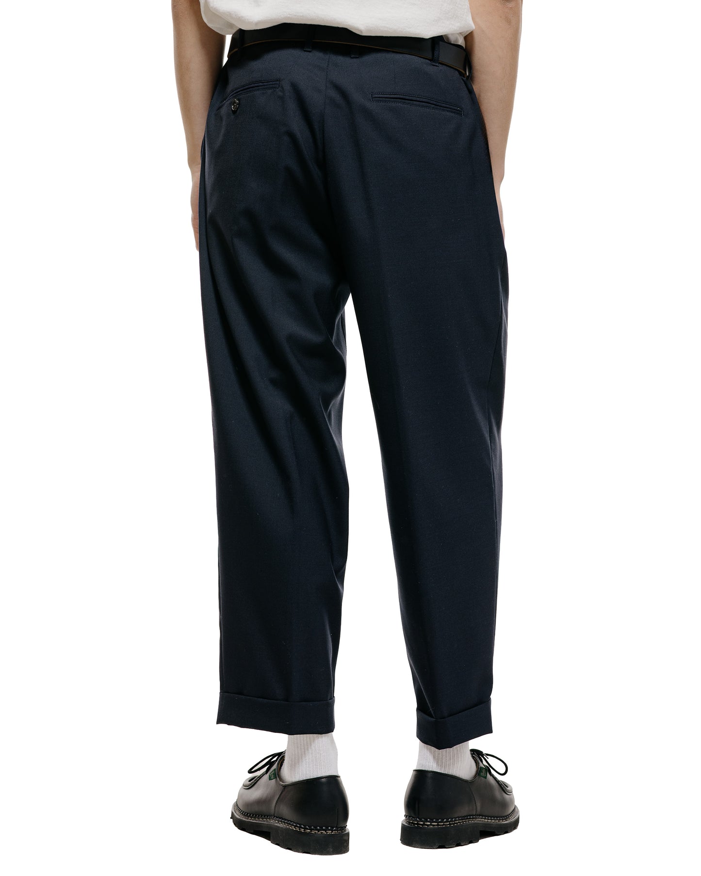 lost & found Beams Plus Beams Plus 2Pleats Wool Tropical Dark Navy