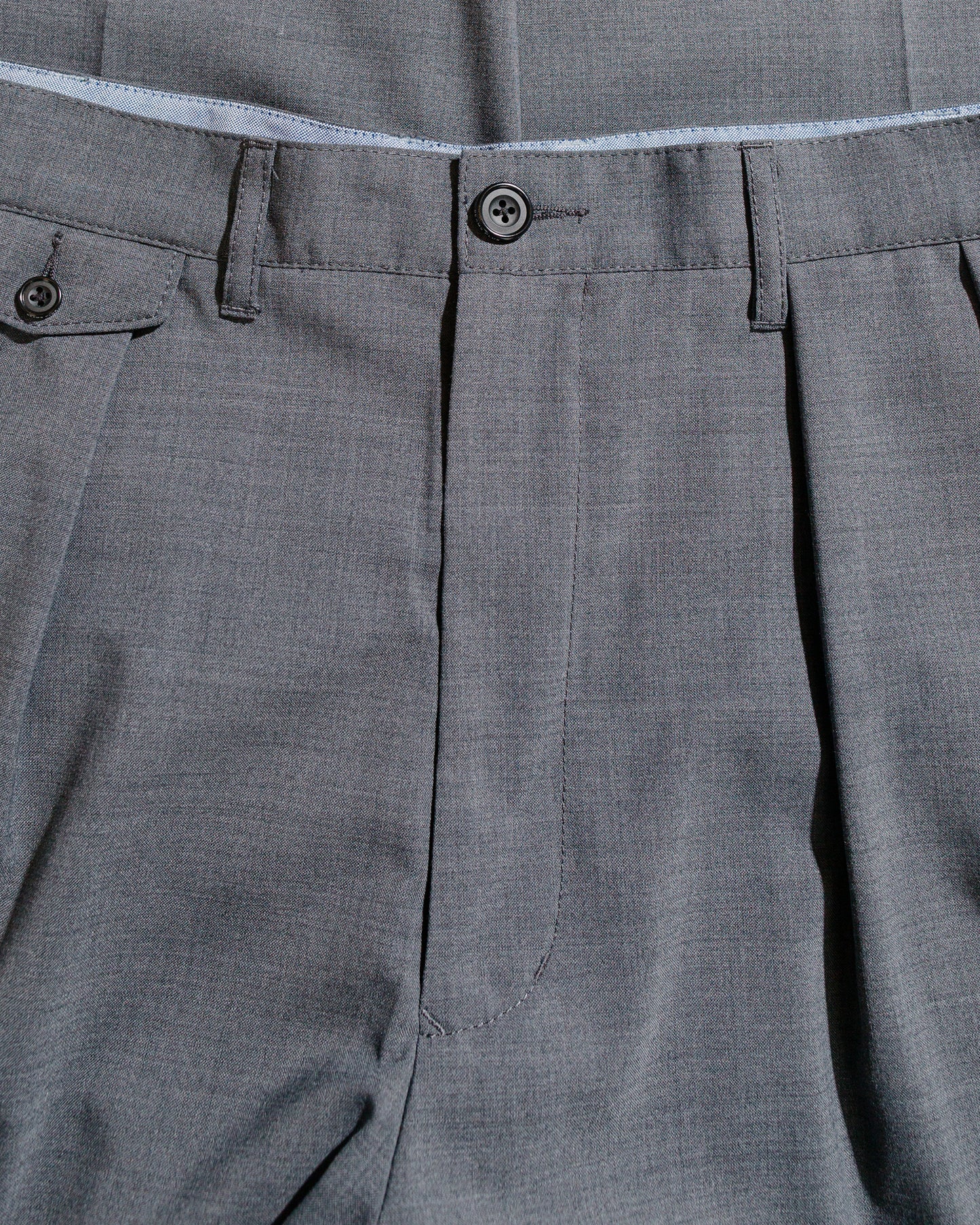 lost & found Beams Plus Beams Plus 2Pleats Wool Tropical Grey
