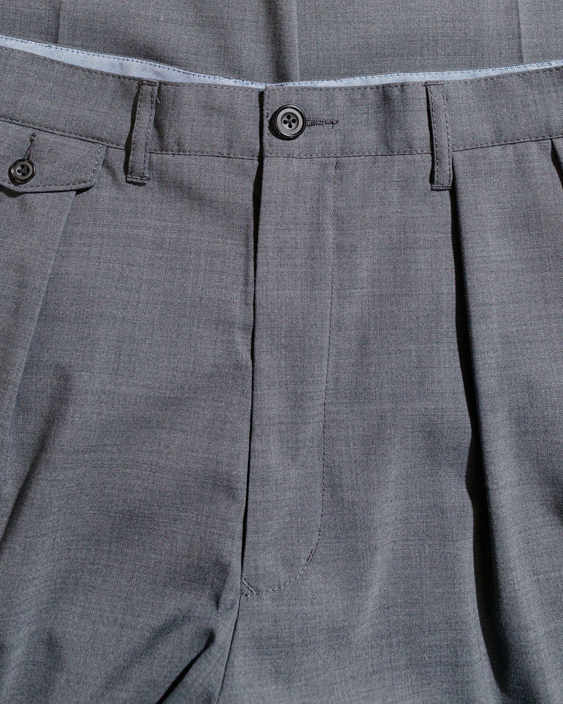 lost & found Beams Plus Beams Plus 2Pleats Wool Tropical Grey