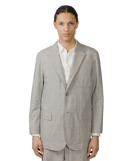 lost & found Beams Plus Beams Plus 3B Box-Fit Jacket TR Plaid Beige