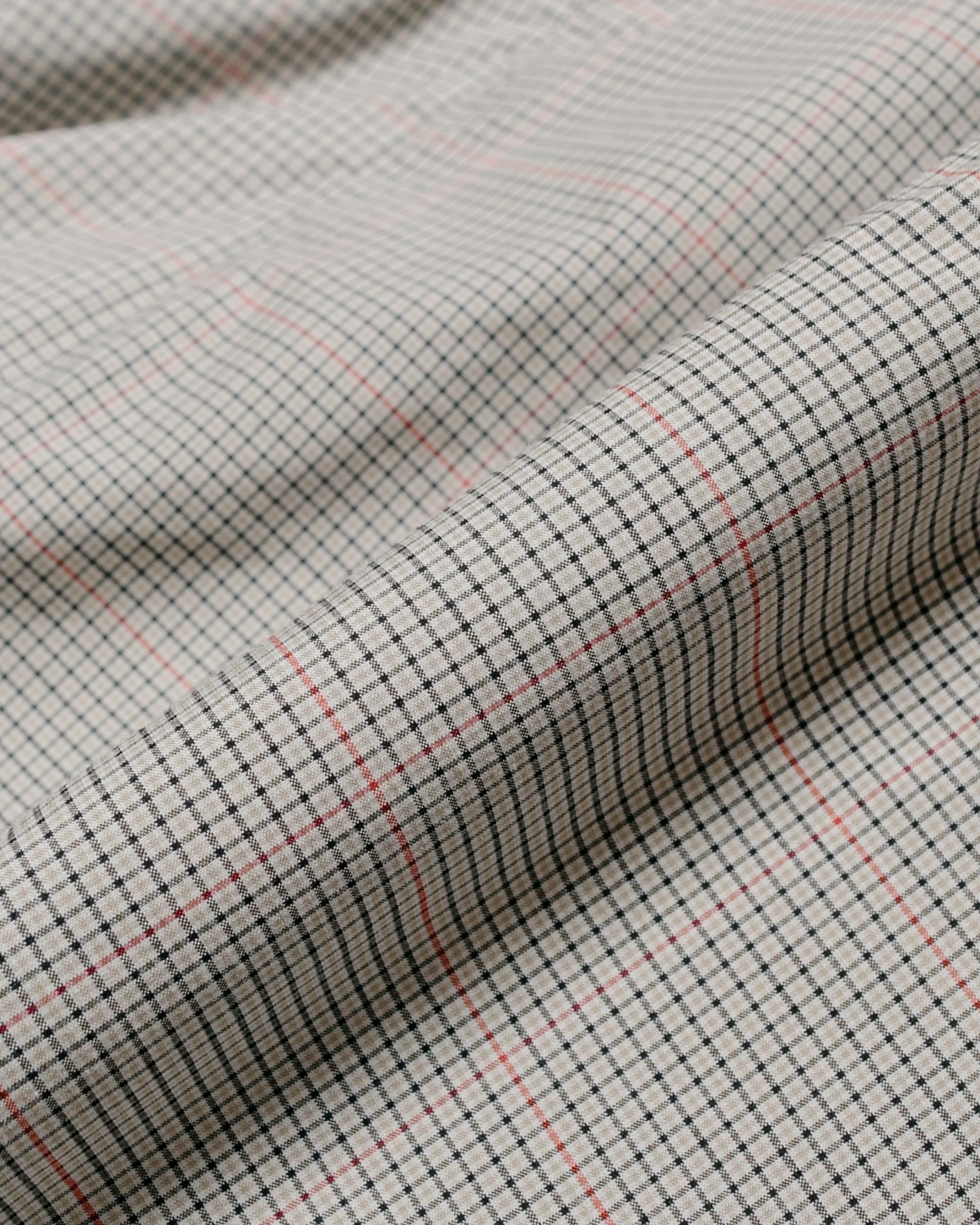 lost & found Beams Plus Beams Plus 3B Box-Fit Jacket TR Plaid Beige