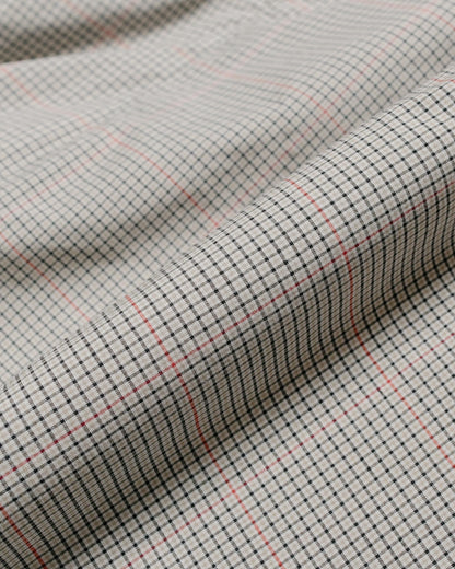 lost & found Beams Plus Beams Plus 3B Box-Fit Jacket TR Plaid Beige