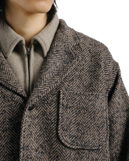 lost & found Beams Plus Beams Plus 4B Cuffs Jacket Herringbone Brown