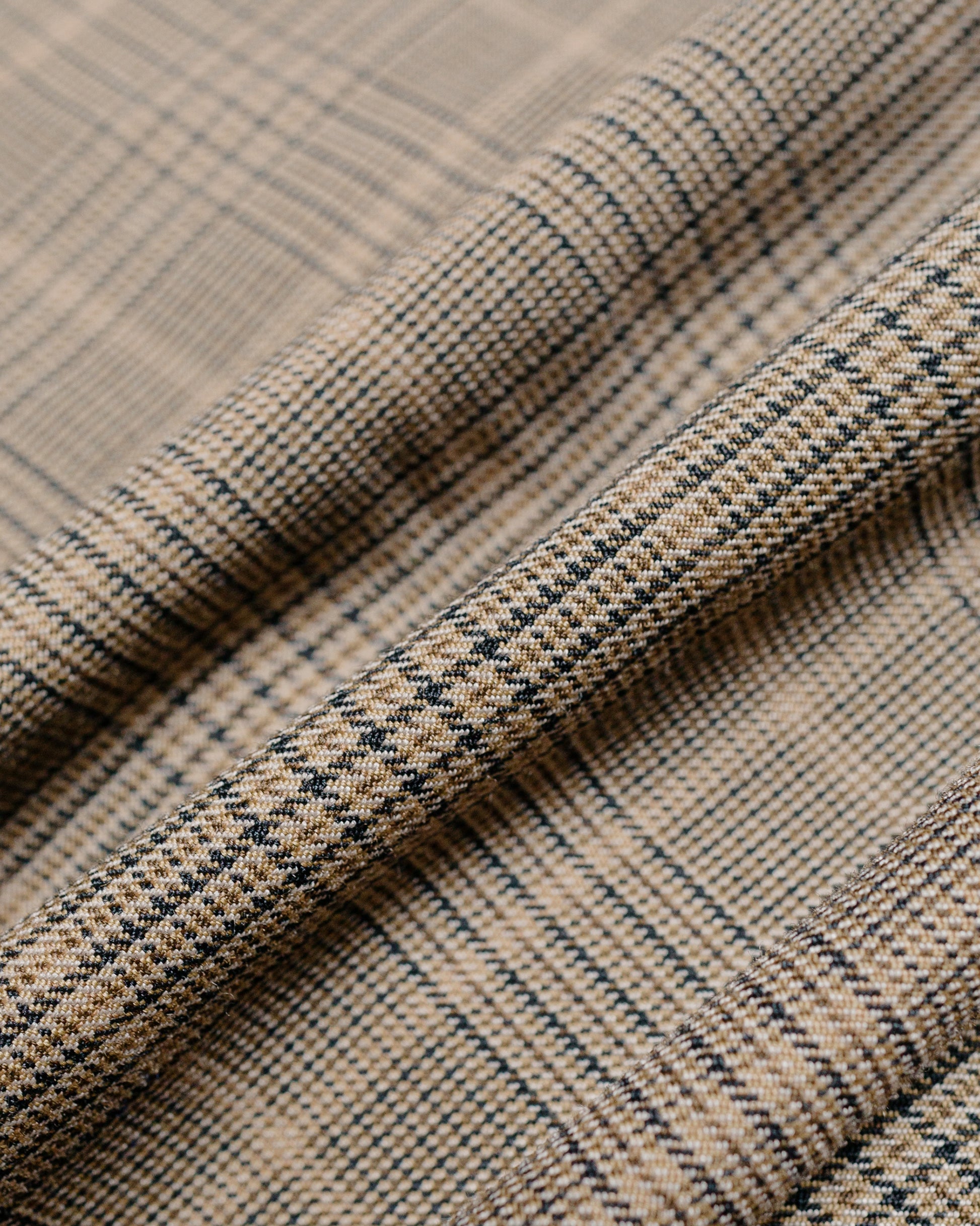 lost & found Beams Plus Beams Plus 4B Cuffs Jacket TW Plaid Light Brown