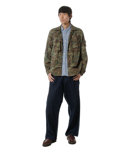 lost & found Beams Plus Beams Plus B.D. 1/40 Linen Chambray Blue