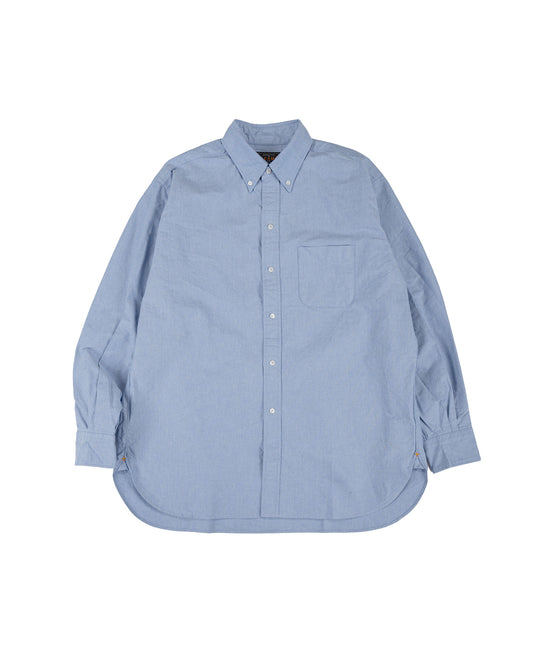 lost & found Beams Plus Beams Plus B.D. American Oxford Classic Fit Blue
