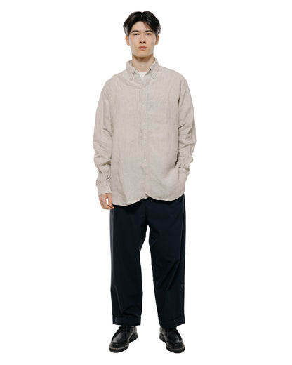 lost & found Beams Plus Beams Plus B.D. Classic Fit Linen Chambray Natural