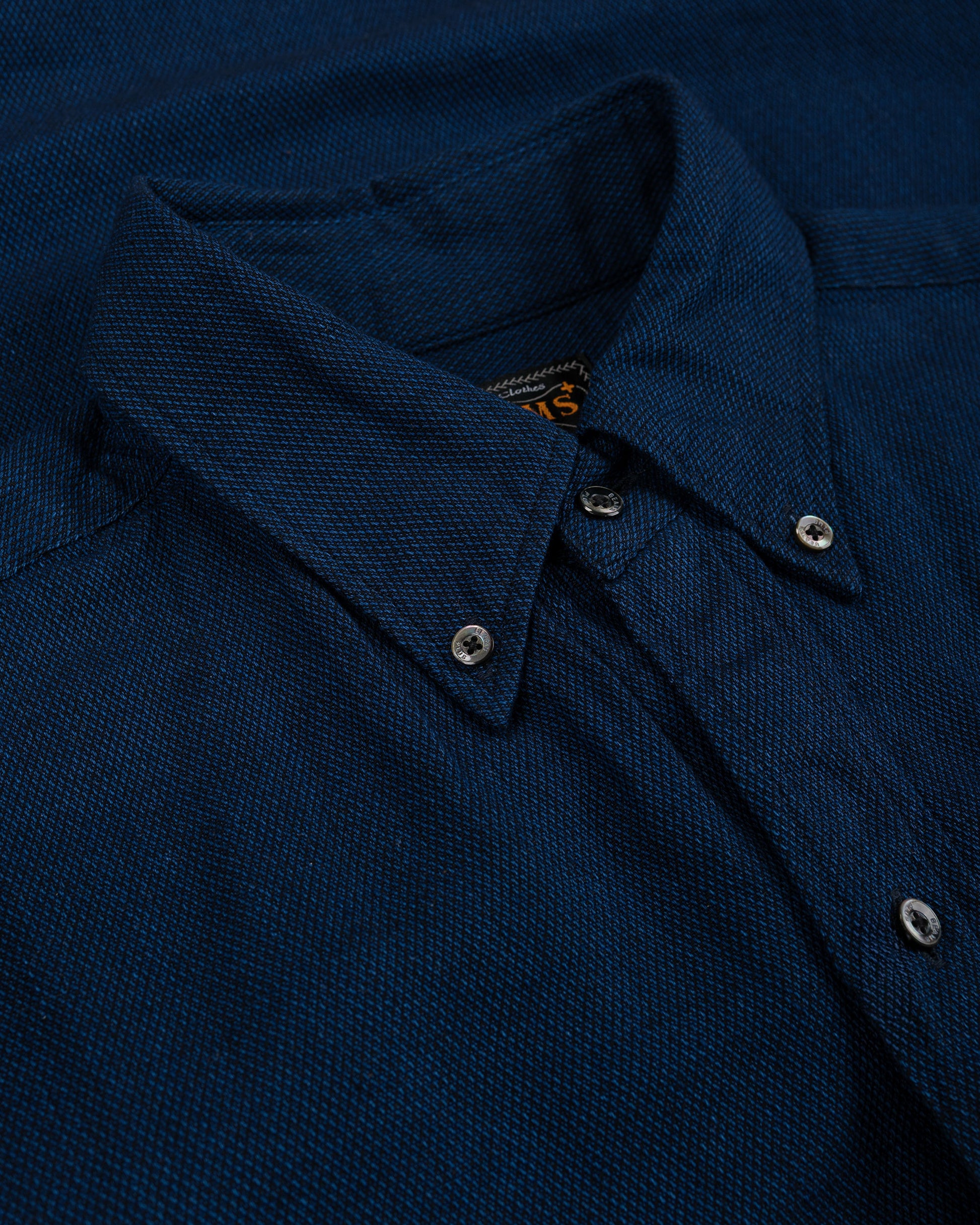 lost & found Beams Plus Beams Plus B.D. Classic Fit Oxford Indigo