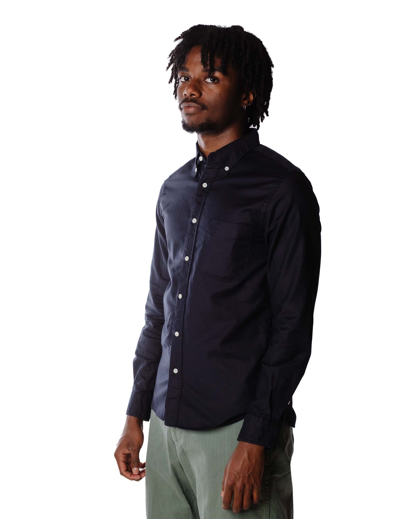 lost & found Beams Plus Beams Plus B.D. Colour Oxford Navy