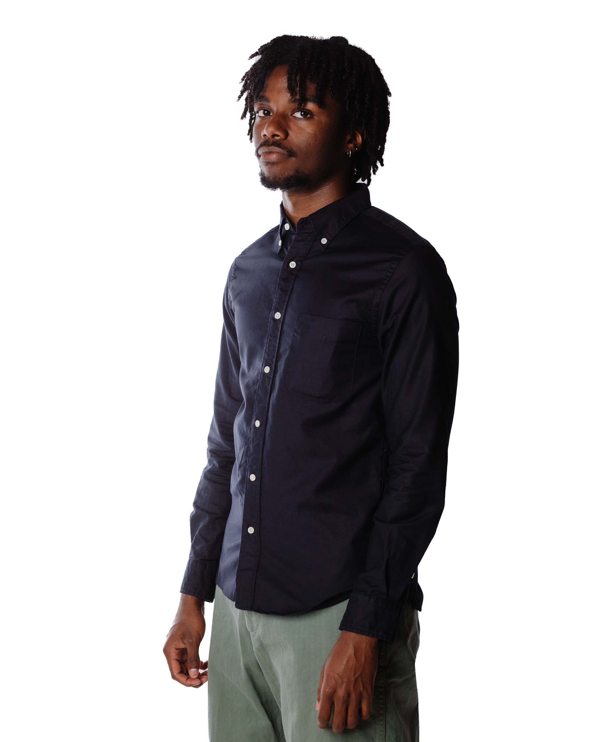 lost & found Beams Plus Beams Plus B.D. Colour Oxford Navy