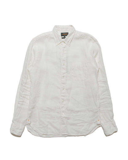 lost & found Beams Plus Beams Plus B.D. Linen Oxford White