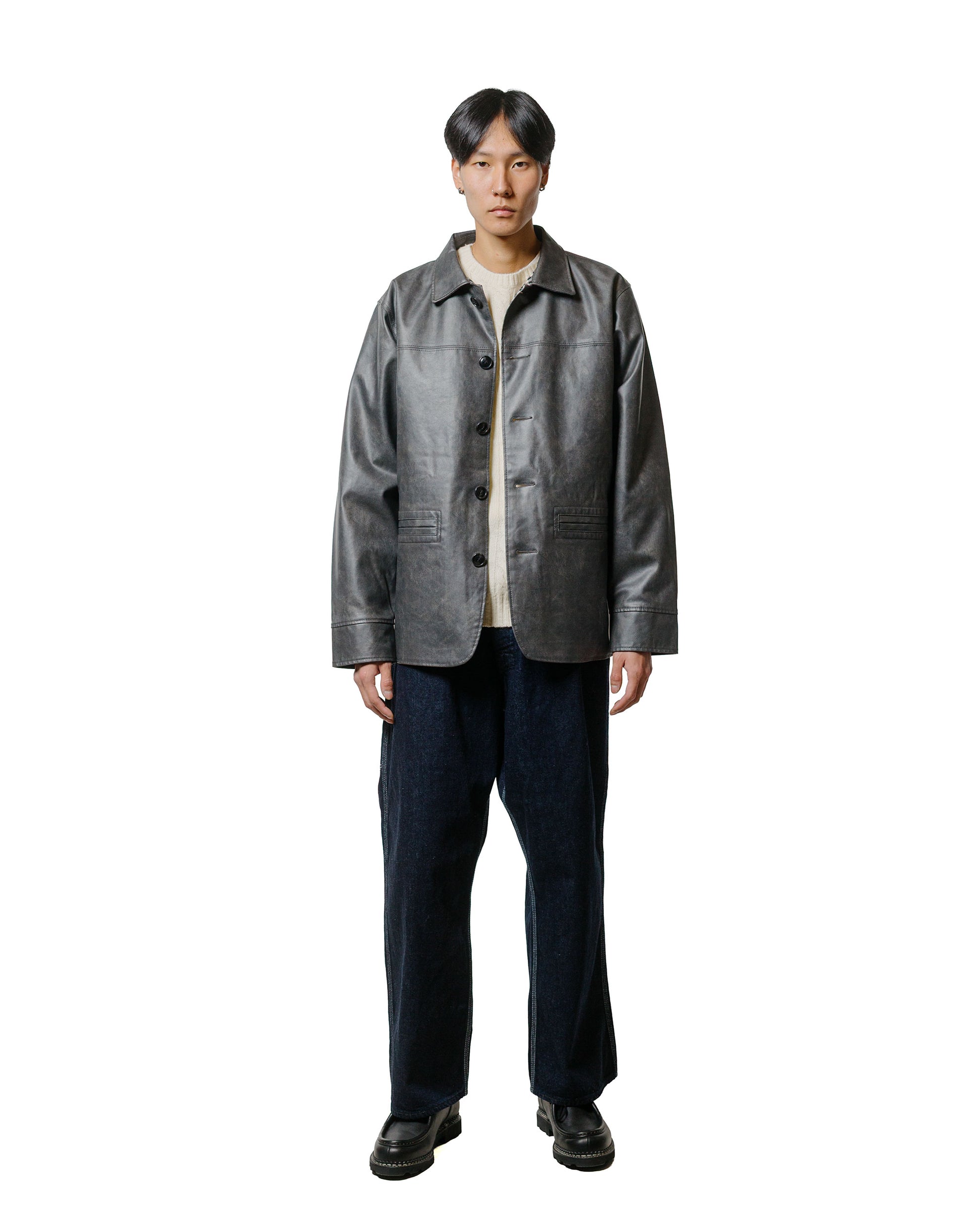 lost & found Beams Plus Beams Plus Cable Crew 5G Off White