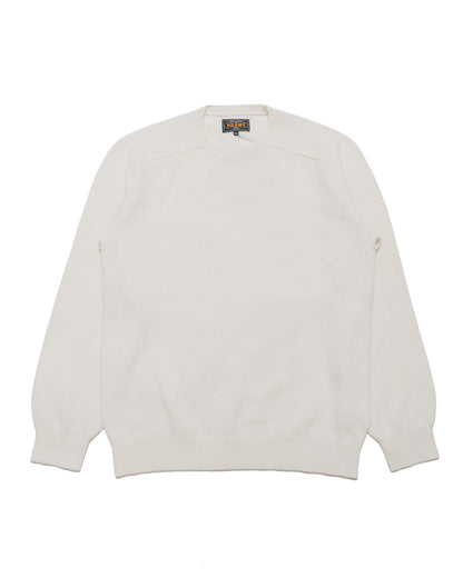 lost & found Beams Plus Beams Plus Crew 9G Off White