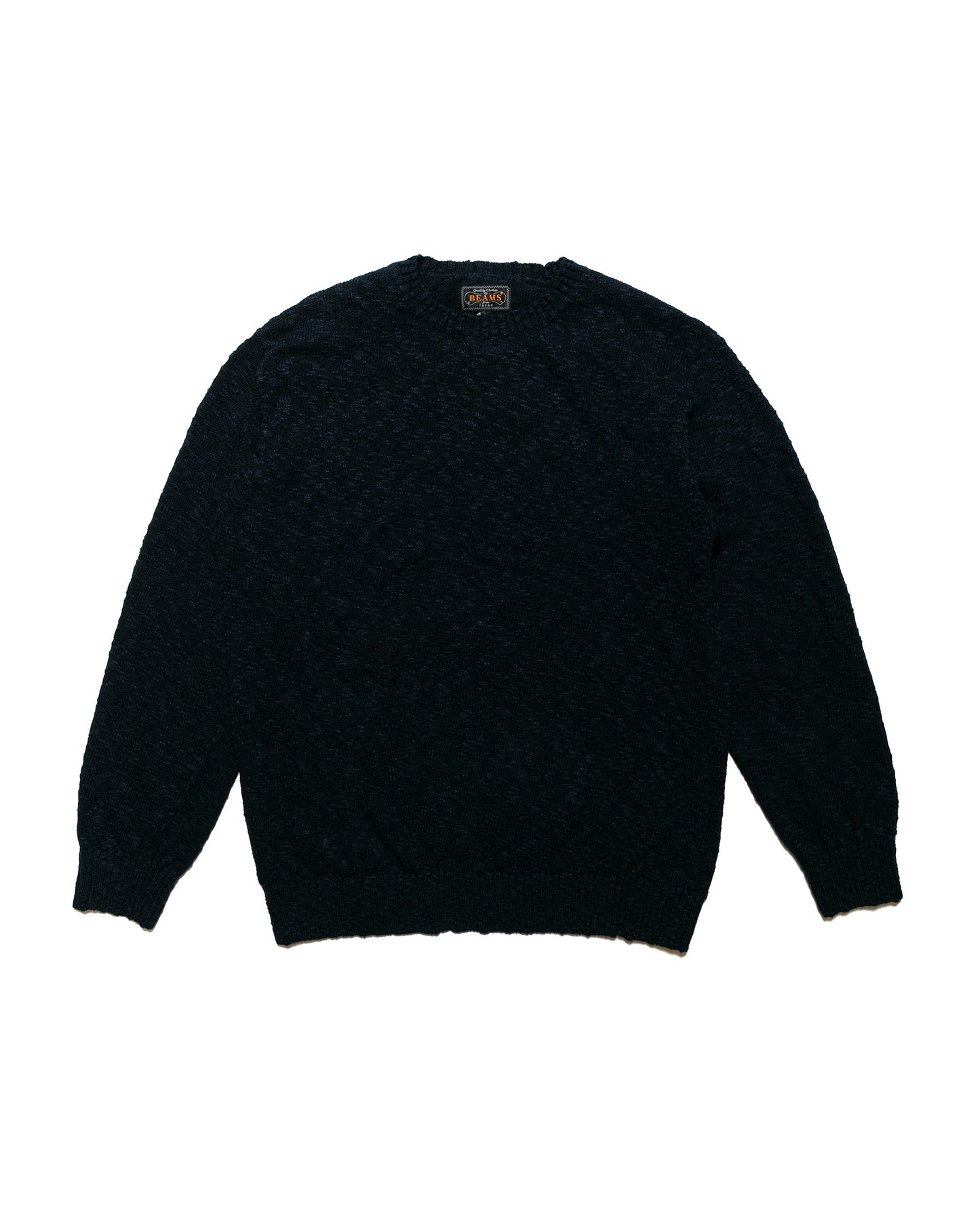 lost & found Beams Plus Beams Plus Crew Cotton Hemp 5G Navy