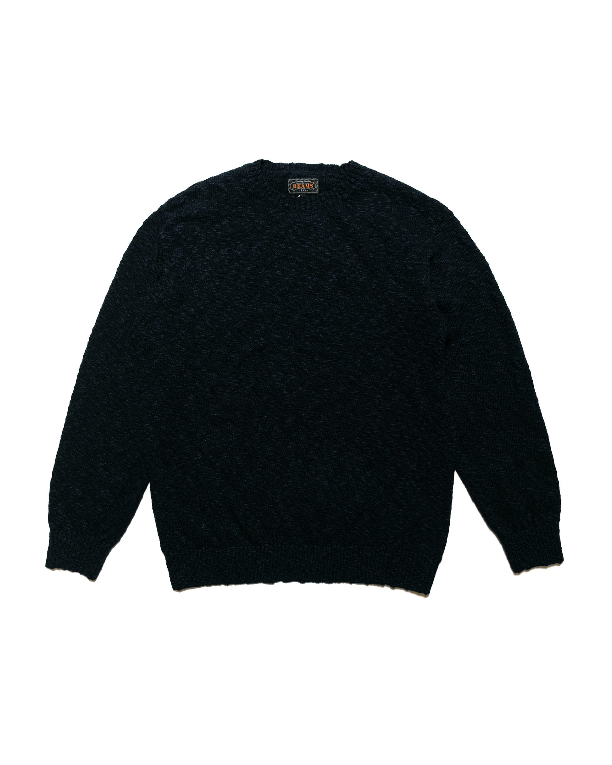 lost & found Beams Plus Beams Plus Crew Cotton Hemp 5G Navy