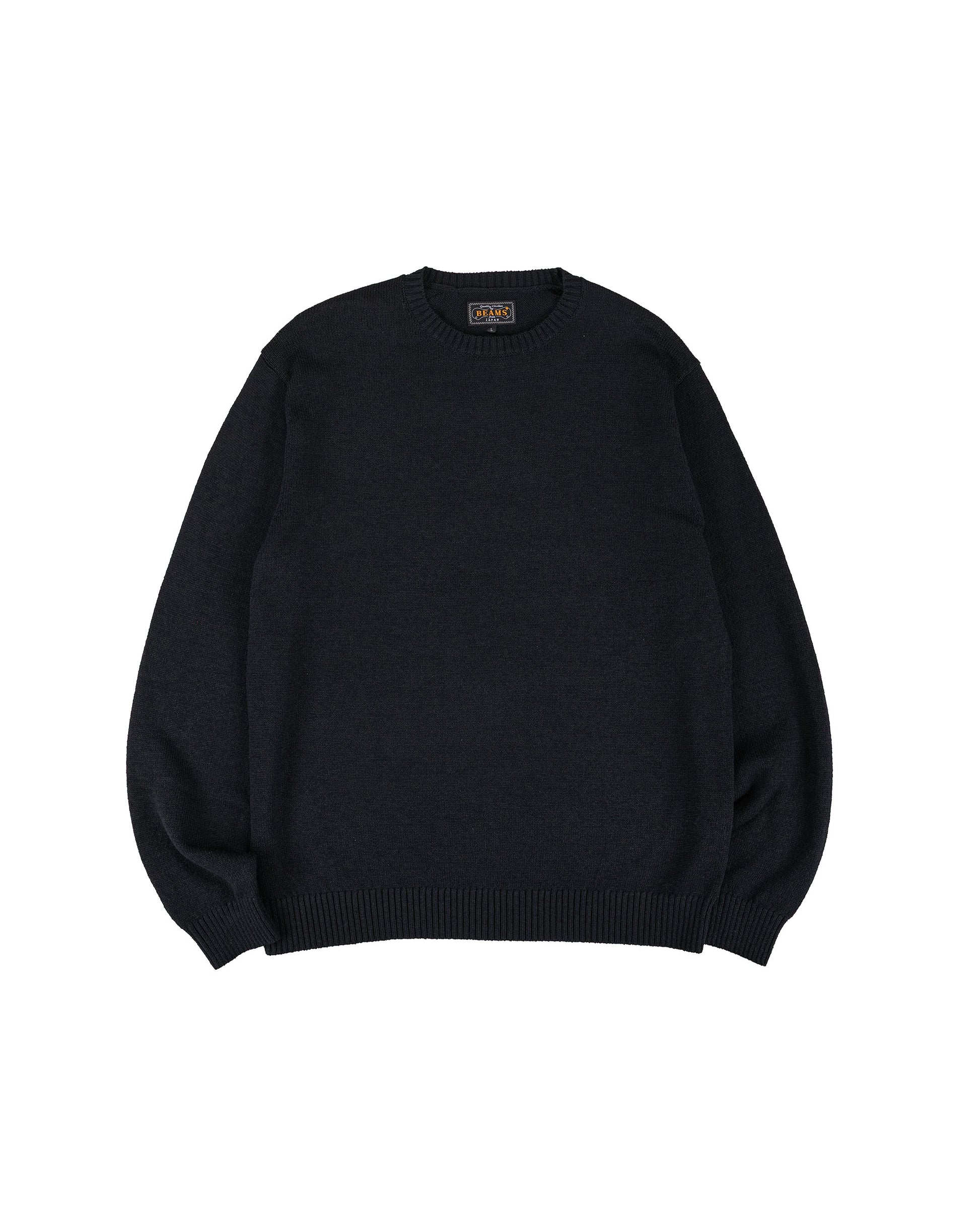 lost & found Beams Plus Beams Plus Crew Lily 7G Black