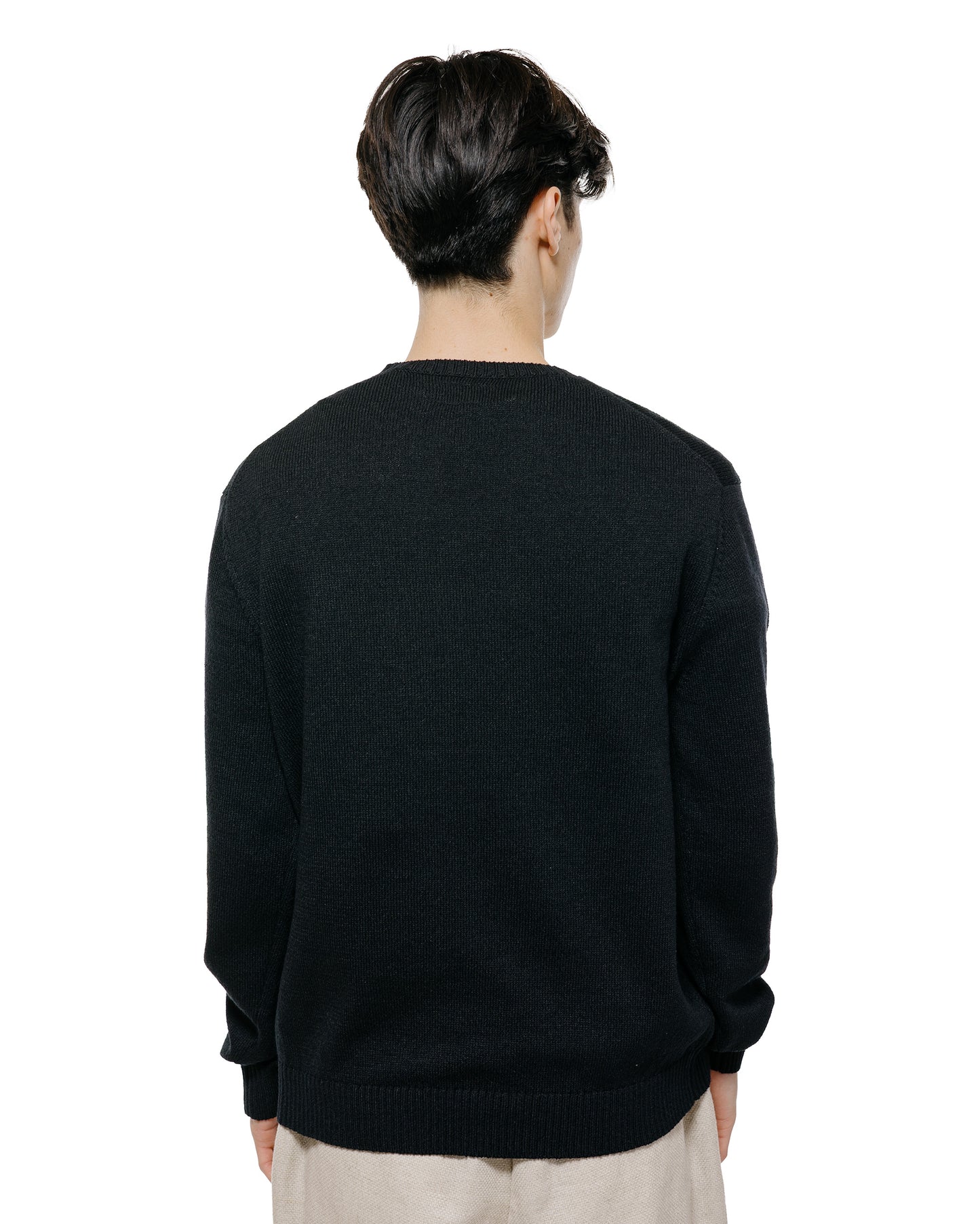 lost & found Beams Plus Beams Plus Crew Lily 7G Black