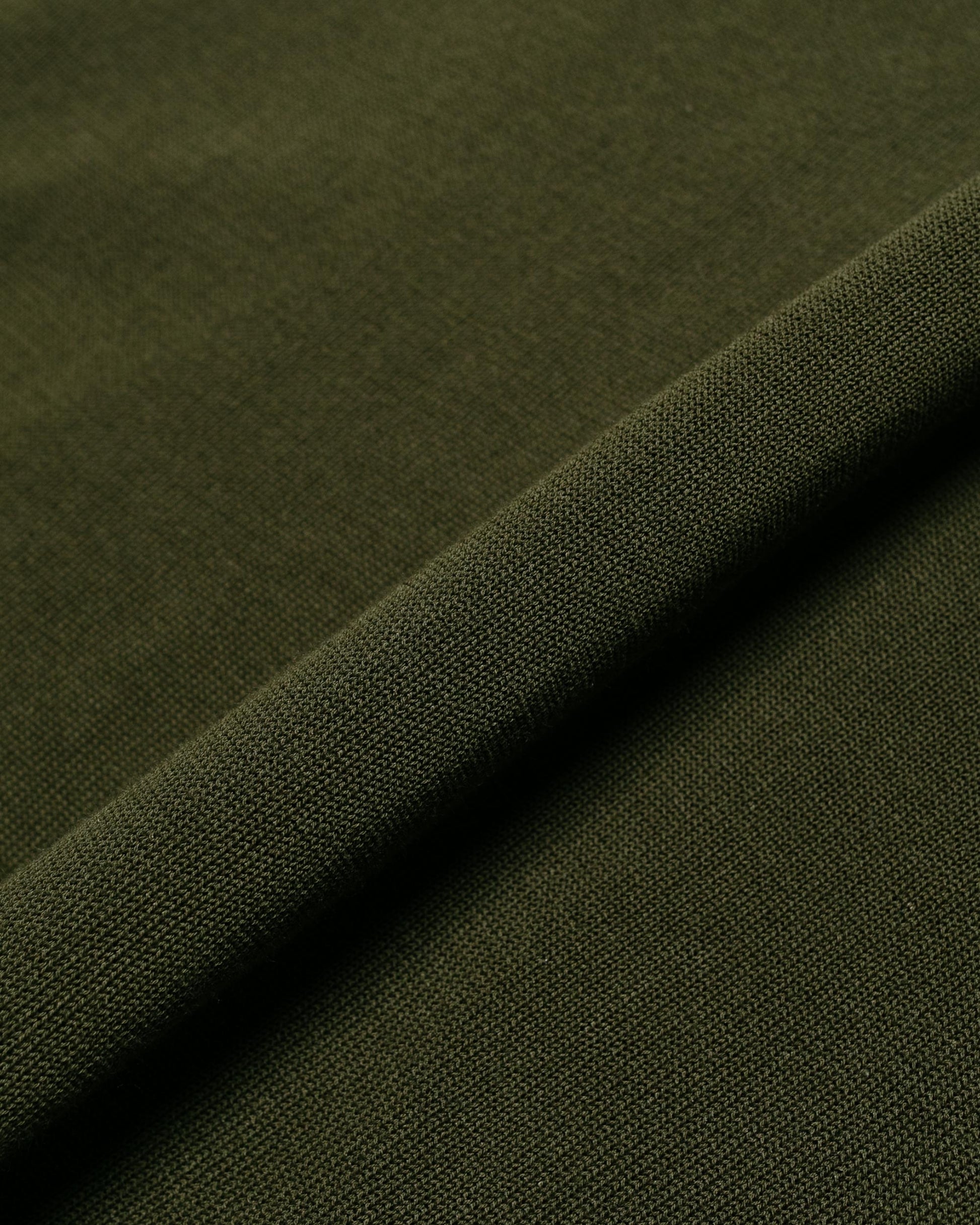 lost & found Beams Plus Beams Plus Knit Polo 12G Olive