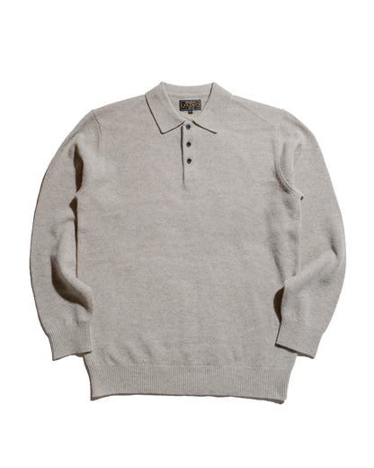 lost & found Beams Plus Beams Plus Knit Polo 9G Beige