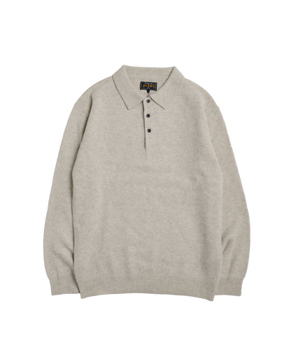 Beams Plus Knit Polo 9G Beige