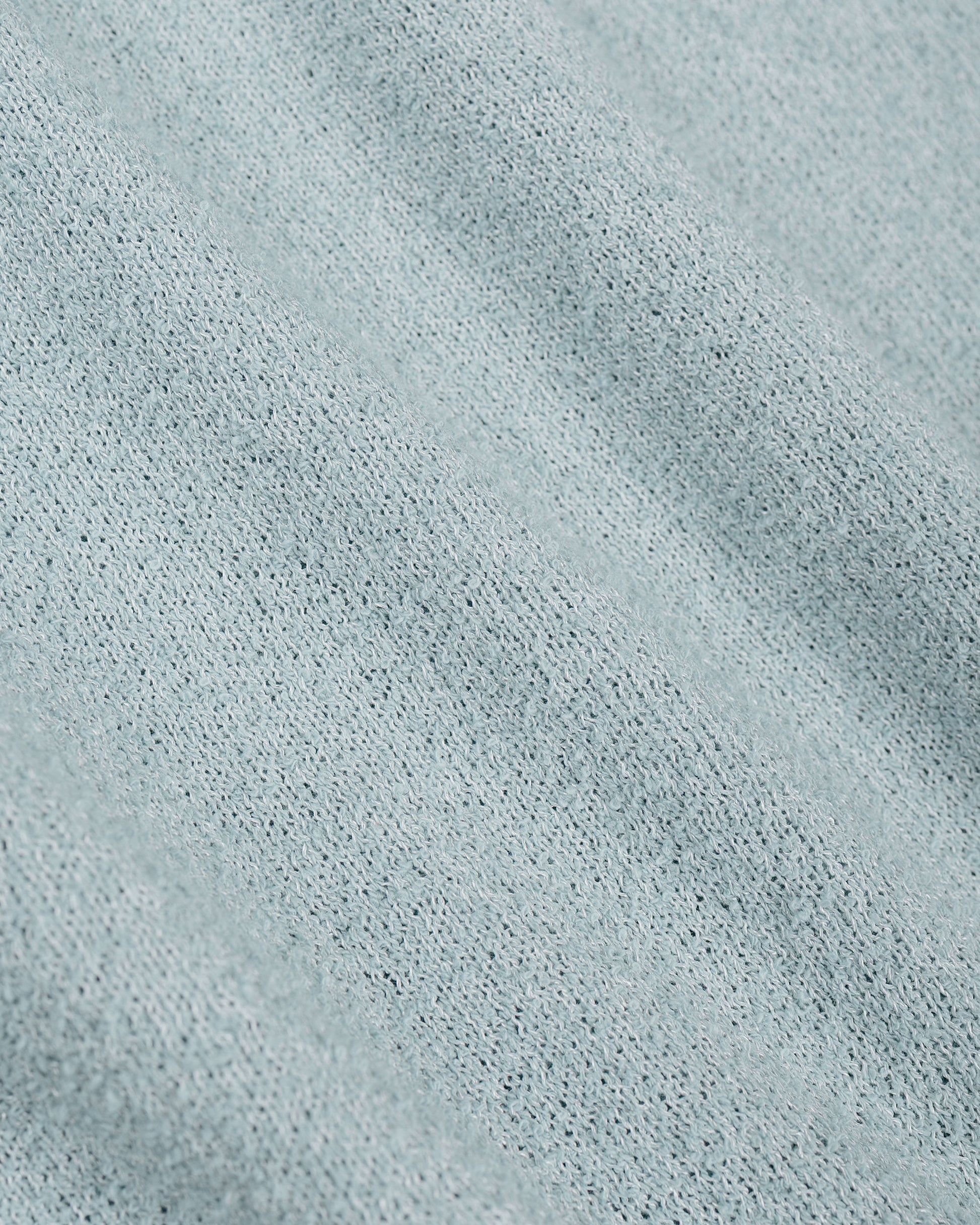lost & found Beams Plus Beams Plus Knit Polo Boucle Sax