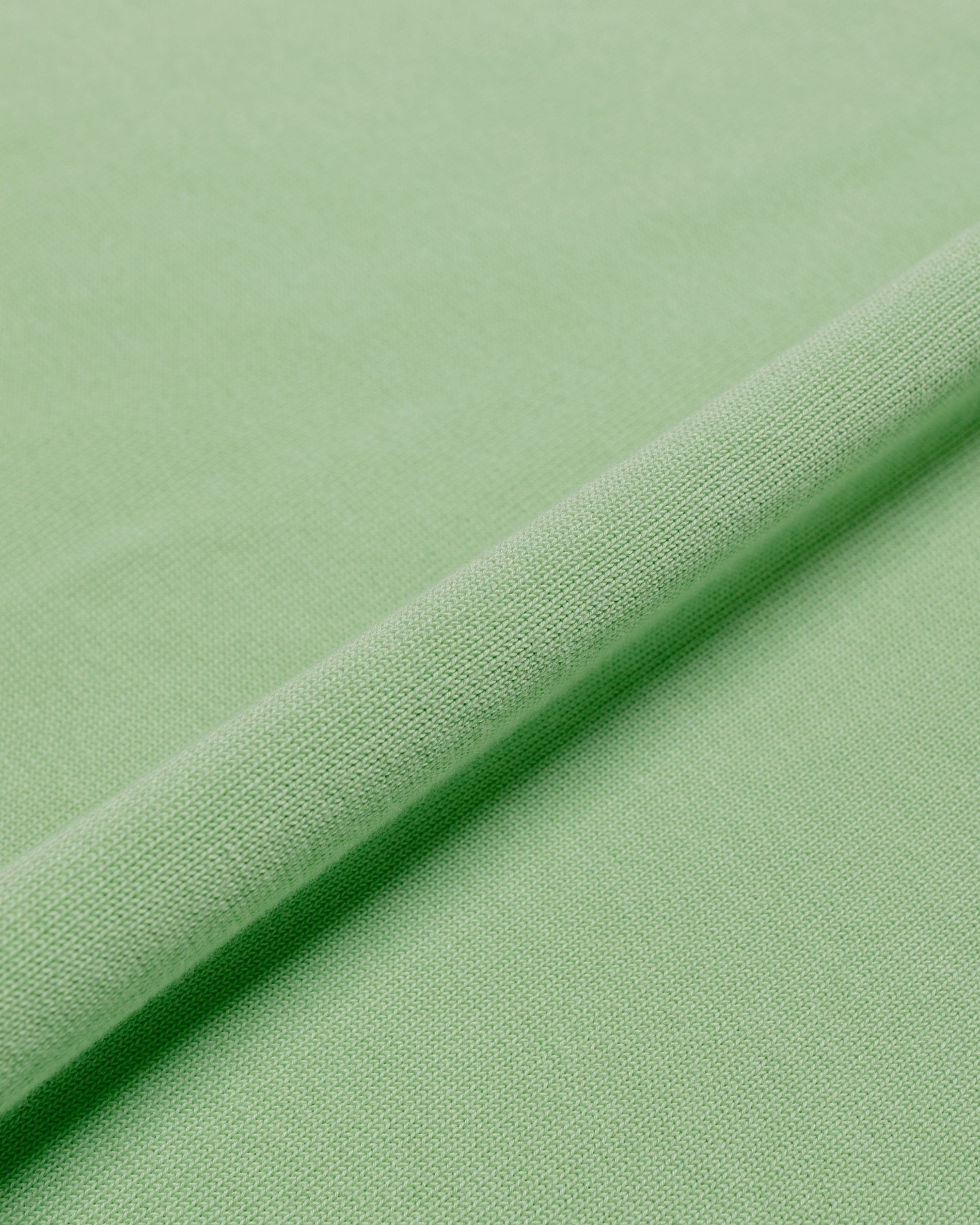 lost & found Beams Plus Beams Plus Knit Polo Solid 12G Light Green