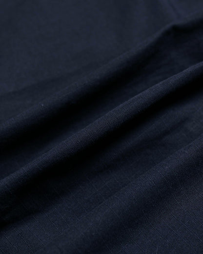lost & found Beams Plus Beams Plus Lost & Found 2Pleats Cotton Ripstop Navy