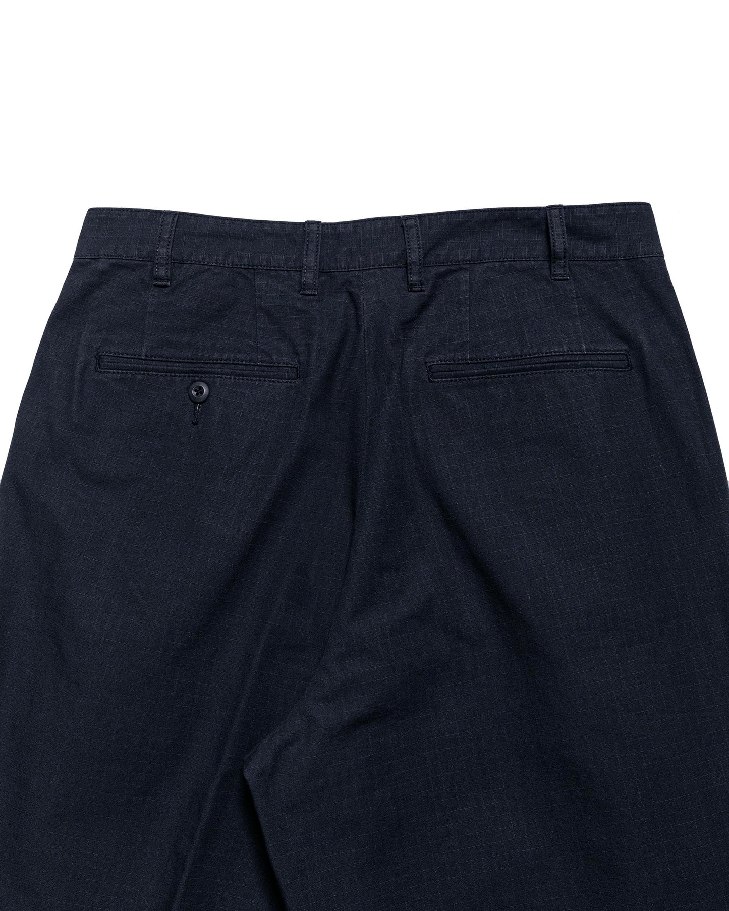 lost & found Beams Plus Beams Plus Lost & Found 2Pleats Cotton Ripstop Navy