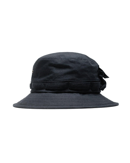 lost & found Beams Plus Beams Plus Lost & Found MIL Jungle Hat Cotton Ripstop Black