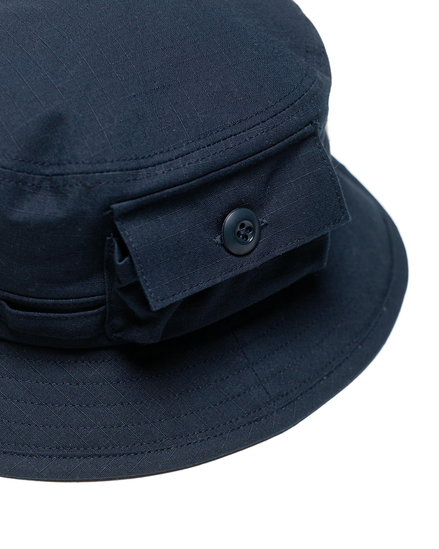 lost & found Beams Plus Beams Plus Lost & Found MIL Jungle Hat Cotton Ripstop Navy