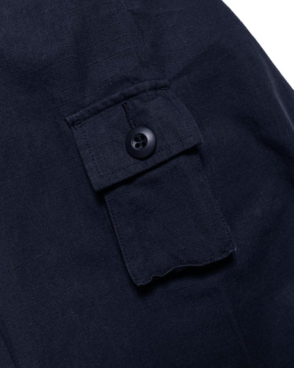 lost & found Beams Plus Beams Plus Lost & Found MIL SHT-JAC Cotton Ripstop Navy