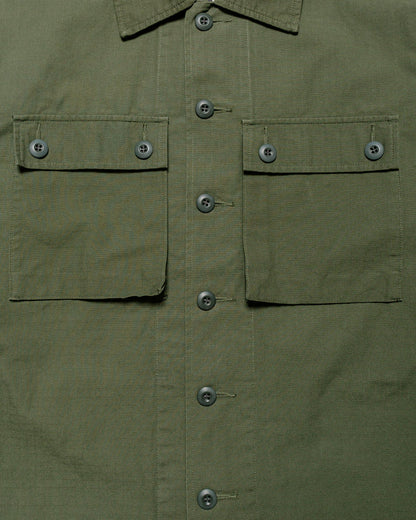 lost & found Beams Plus Beams Plus Lost & Found MIL SHT-JAC Cotton Ripstop Olive