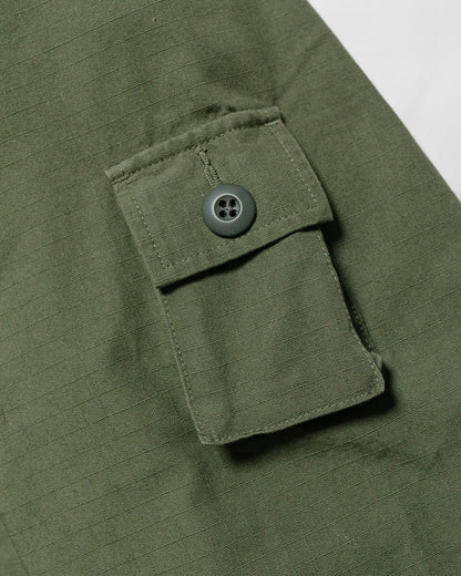 lost & found Beams Plus Beams Plus Lost & Found MIL SHT-JAC Cotton Ripstop Olive