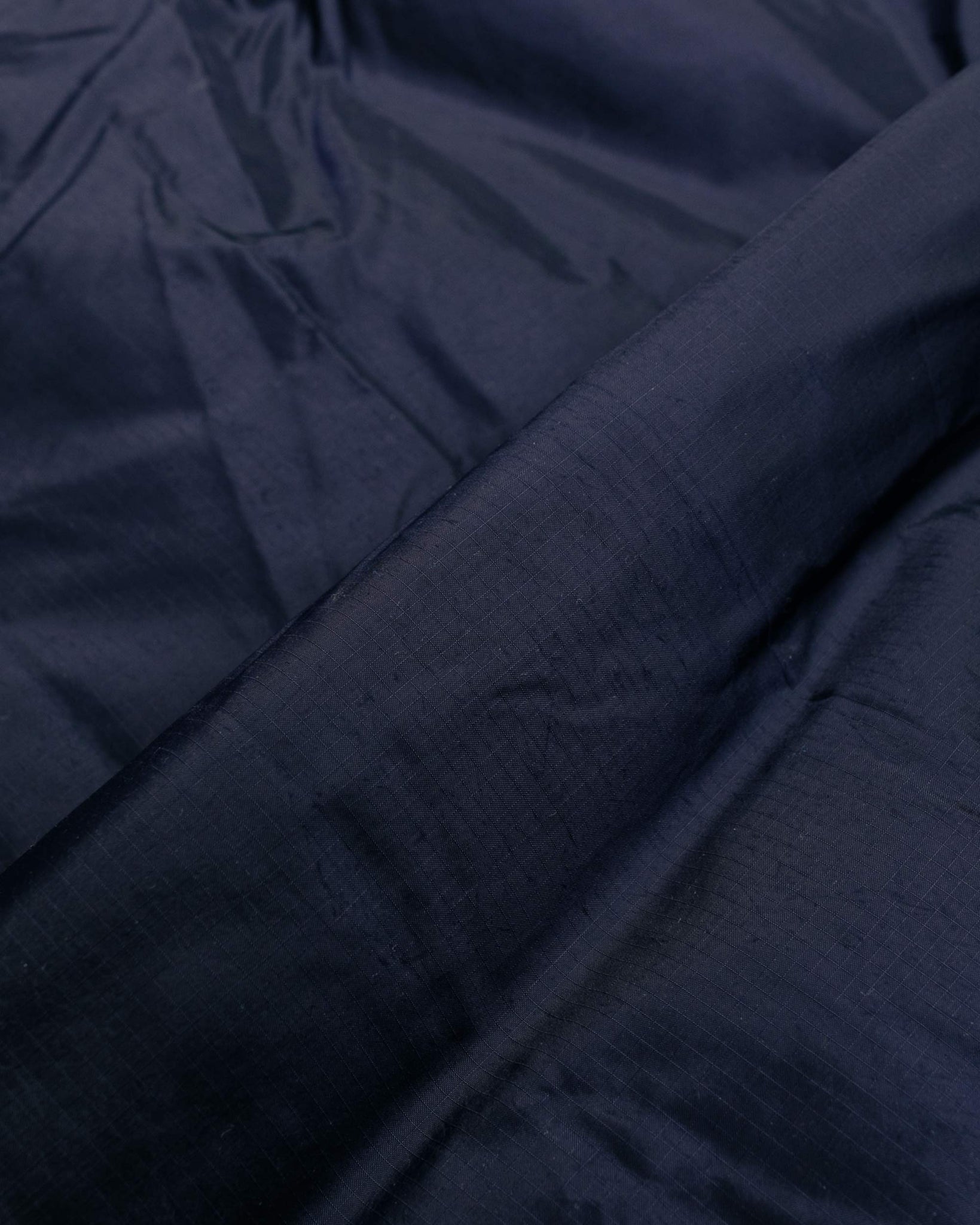 Beams Plus MIL Puff Vest Nylon Ripstop Navy fabric